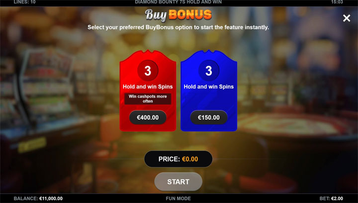 Diamond Bounty 7s Hold & Win