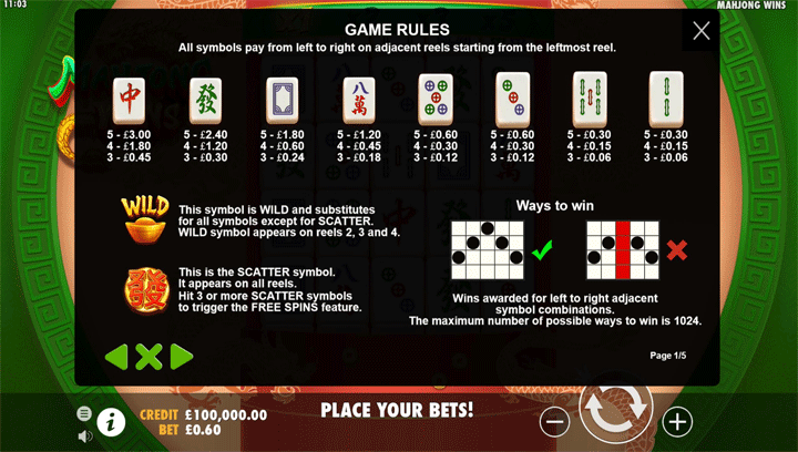 Mahjong Win