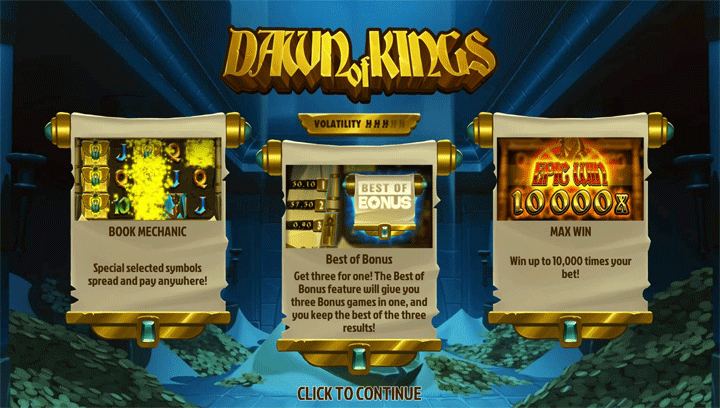 เกมสล็อต Dawn of Kings