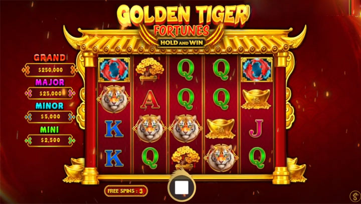 สล็อต Golden Tiger Fortunes