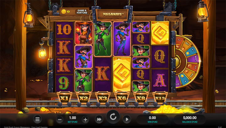 สล็อต Gold Rush Frenzy