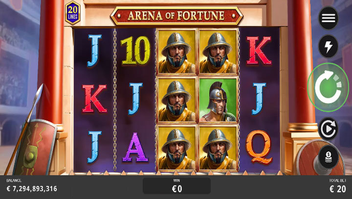 สล็อต Arena of Fortune