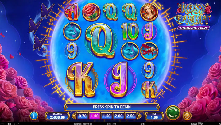 สล็อต Rosy Orbit Treasure Turn