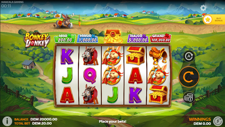สล็อต Bonkey Donkey